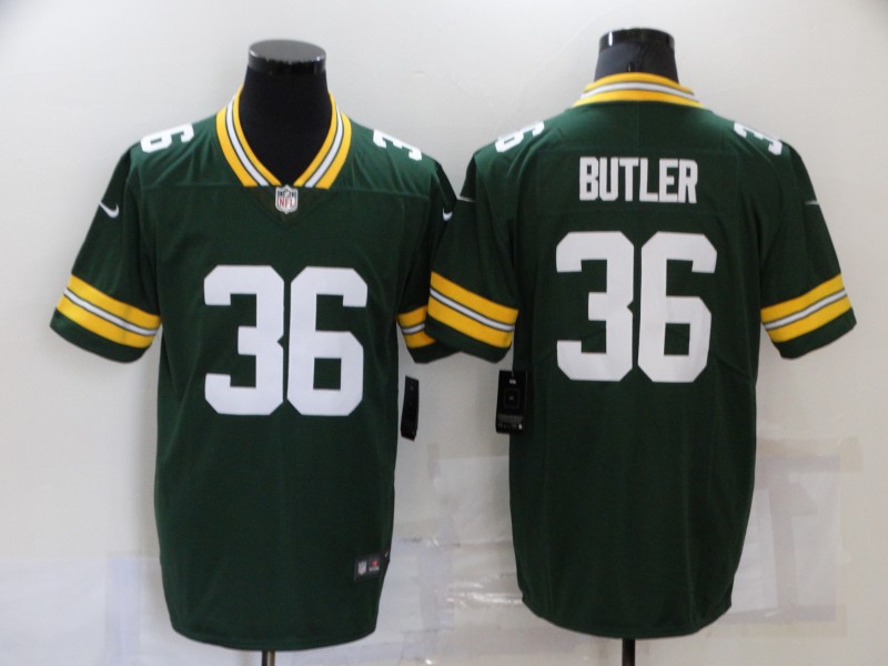 Men's Green Bay Packers #36 Leroy Butler 2021 Green Legend Stitched Football Jersey Men's Green Bay Packers #36 Leroy Butler 2021 Green Legend Stitched Football Jersey